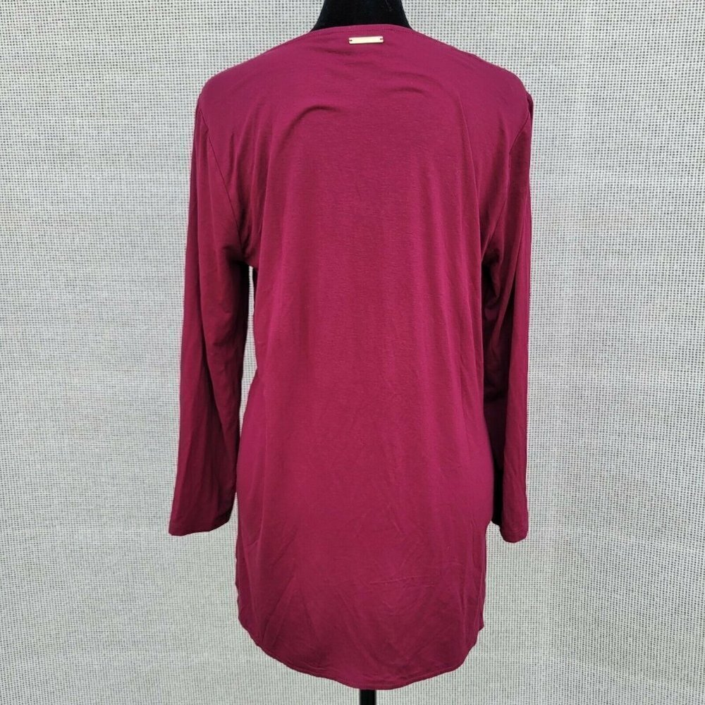 Michael Kors MK Long Sleeve Blouse. Size Small. New With Defect - Picture 8 of 14
